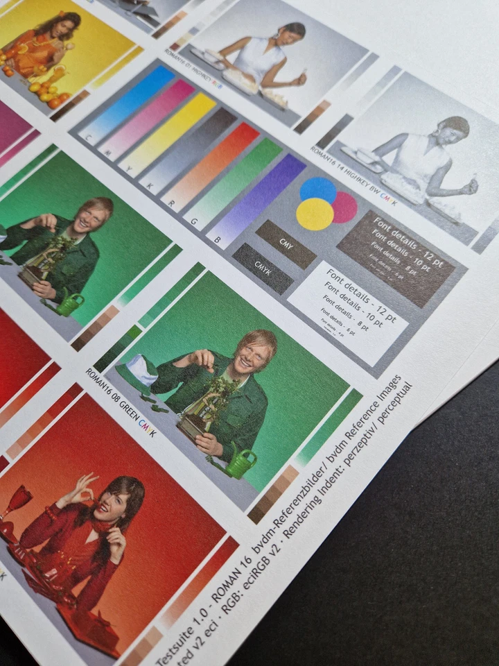 Papel fotográfico multidesign en bruto 300 g 5 hojas de inyección de tinta texturizada para bellas artes A3+ Foto 1 de 1