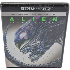 Alien 1979 4K Ultra HD +Blu-Ray+Digital HD 1 Film, 2 Tassen 2021 Region A
