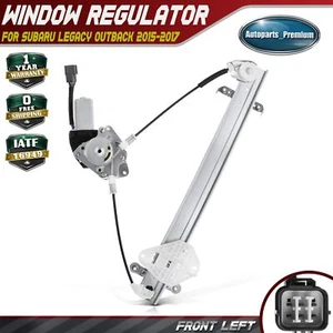 Power Window Regulator w/ Motor for Subaru Legacy Outback 2015-2017 Front Left - Picture 1 of 10