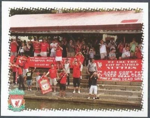 PANINI LIVERPOOL STICKER-2010- #181-LIVERPOOL-IN SINGAPORE - Picture 1 of 1