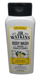 J R Watkins Lemon Cream Body Wash 18 fl oz ( 532 ml) NEW - Picture 1 of 3