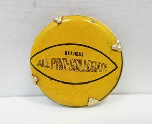 Vintage Official All Pro-Collegiate Basketball 3/4" Metal Revers Pinback Button - Bild 1 von 2