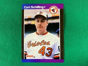 1989 Donruss #635 Curt Schilling DP RC Rookie Baltimore Orioles - Picture 1 of 1