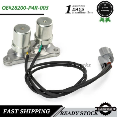 Transmission Shift Solenoid 28200-P4R-003 For Acura Integra Honda Civic 1996-00 - Imagem 1 de 4