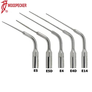 Escalador ultrasónico dental 100% pájaro carpintero puntas endo canal raíz E4 E4D E5 E5D EMS - Imagen 1 de 47