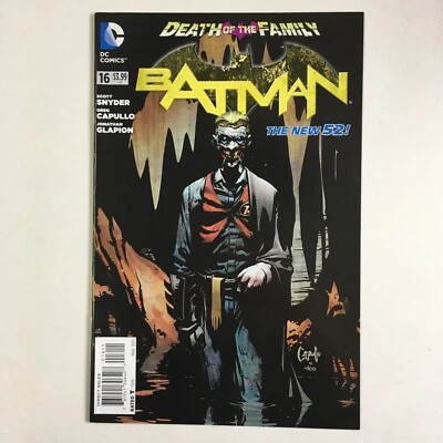 Batman #16 DC Comics Cover by Greg Capullo Death of the Family VF/NM 2nd Series - Image 1 of 4