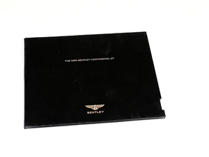Folleto del nuevo Bentley Continental GT 2003 - Imagen 1 de 2