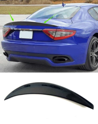 Alerón trasero de fibra de carbono para Maserati GranTurismo Sport Coupé 13-19 Foto 1 de 4