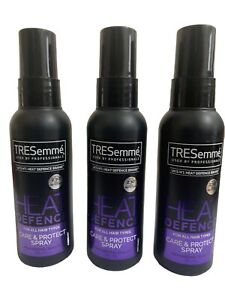 2 PACK TRESemme Heat Defence Care & Protect Spray 60ml Travel Size For All Hair
