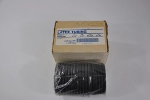 VWR Latex Tubing 62995-630, 3/16" ID, Black, 50ft - Picture 1 of 1