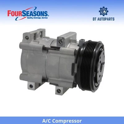 Compressor A/C Ford Taurus 1992-1995 4 estações 1993 1994 - Imagem 1 de 4