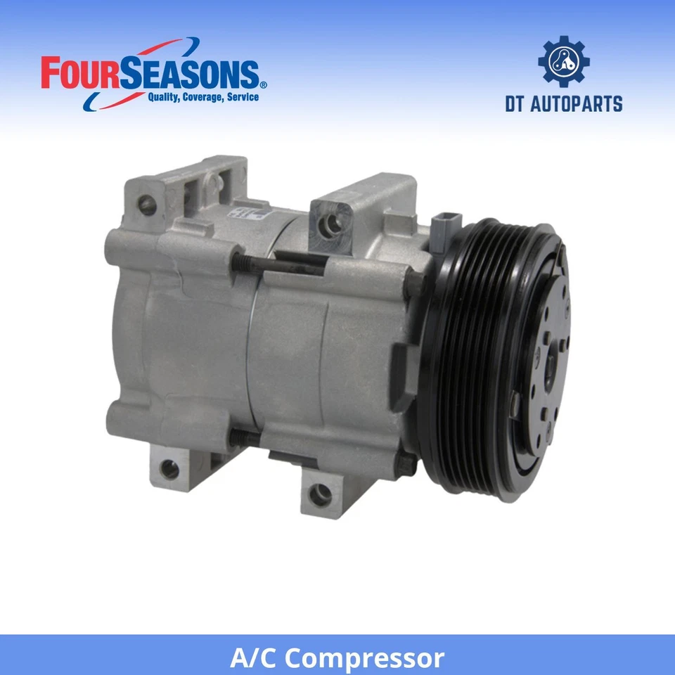 Compresor de aire acondicionado Ford Taurus 1992-1995 4 estaciones 1993 1994 Foto 1 de 4