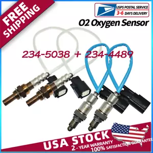 4 Pack O2 Oxygen Sensor Up & Downstream for Ford Lincoln Mercury Escape F-150 - Picture 1 of 12