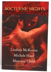Nocturne Nights Lindsay McKenna Michele Hauf Maureen Child VGC PB Paranormal - Picture 1 of 14
