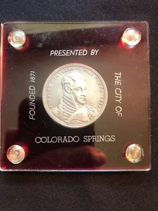 1906 Pike's Peak Southwest Expedition Centennial Medal, HK 336 Uncirculated - Picture 1 of 5