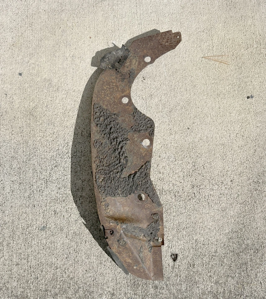 1964 Plymouth Fury Belvedere Savoy RH Passenger Side Fender Splash Shield 64 426 - Image 1 of 4