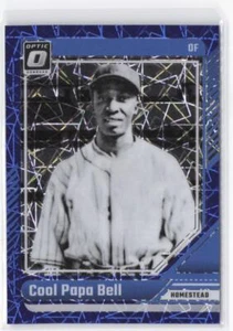 2024 Donruss Cool Papa Bell #4 Optic Blue Velocity Prizm - Picture 1 of 2