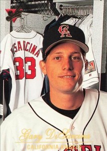 1994 Donruss Studio Baseball Gary DiSarcina California Angels #10