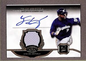 2013 Topps Tier One #TOAR-JS Auto Autograph Used Jersey Relic /99 Jean Segura