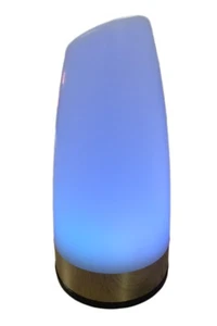 2 x FARBWICKEL TISCHLAMPEN LED BAR LEUCHTE KABELLOS WIEDERAUFLADBAR Garten Boot - Bild 1 von 1