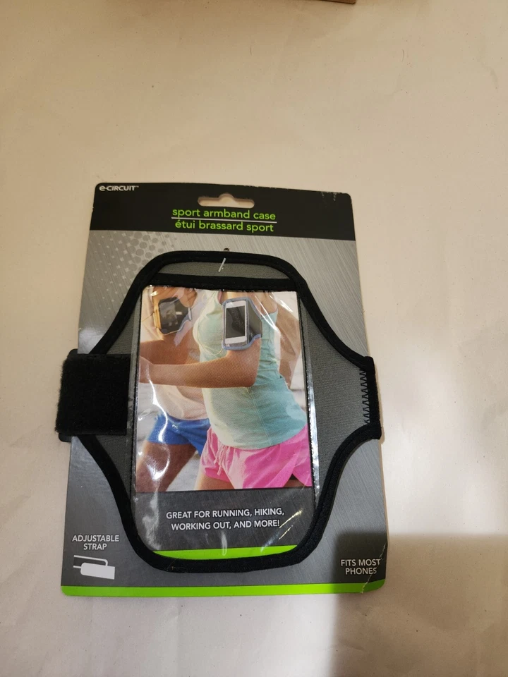 Sport Armband Case Sports Running Exercise Arm Band Phone Holder Adjustable  - Image 1 of 4
