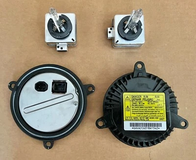 2x Módulos de computadora unidad de control de balastos de xenón OEM Cadillac CTS STS + bombillas HID Foto 1 de 2