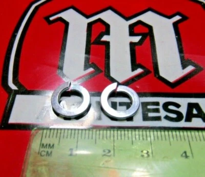 Arandelas de bloqueo de horquilla Betor Montesa Enduro 250 360 H6 p/n BET 8104-16 NOS 1974-1982 Foto 1 de 2