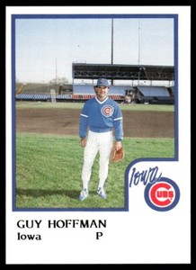1986 ProCards Iowa Cubs Guy Hoffman Iowa Cubs #16