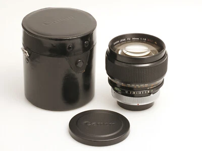 Canon Lens FD 85mm 1:1.2 S.S.C. AL (aspherical)  !!! Prototyp extrem selten !!! - Bild 1 von 4