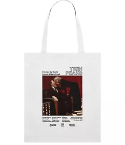 Twin Peaks Tote Bag Laura Palmer David Lynch Red Room Bob Kyle McLaughlin - Foto 1 di 1