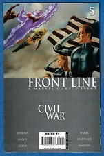 CIVIL WAR FRONT LINE # 5 - Marvel 2006 (vf-nm)