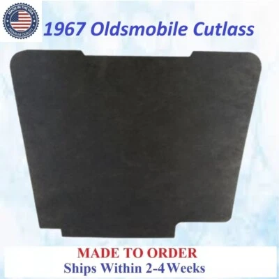 NEW 1967 Oldsmobile Cutlass HOOD INSULATION GRAY REM #CUT-HIN-015 - Image 1 of 3