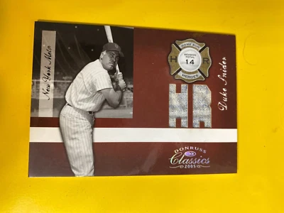 RS14369 2005 Donruss Classics Home Run Heroes Jersey #4 Duke Snider Pants */14 - Image 1 of 2