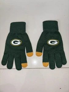 NFL Green Bay Packers Adult Small / Medium Winter Gloves - Picture 1 of 1