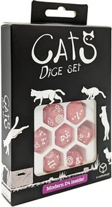 Q-Workshop Cats Dice Set Daisy, Dice Game,Accessories - Picture 1 of 1