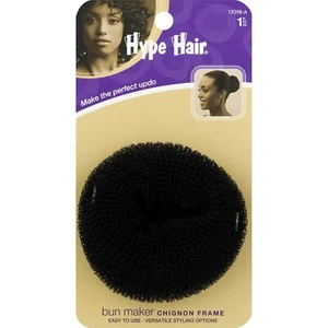 Scunci Hype Hair Bun Chignon Frame Ring, Black, 1-Piece - Picture 1 of 1