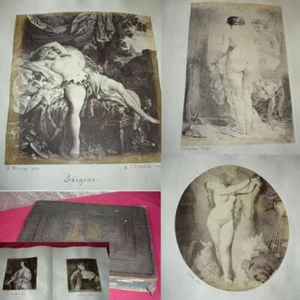 ALBUM DE 160 PHOTOGRAPHIES XIXe Gustave Doré 1880 Curiosa / RARE ! - Imagen 1 de 12