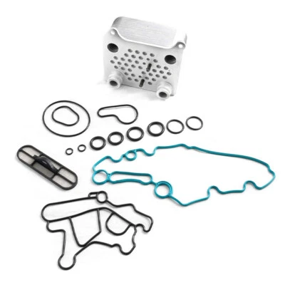 High Flow Oil Cooler For Ford 6.0L Powerstroke F250 F350 F450 Diesel  2003-2010 - Image 1 of 4