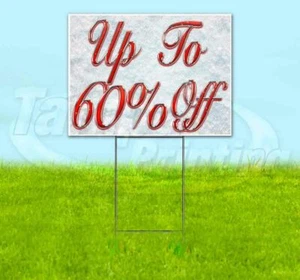 UP TO 60% OFF Yard Sign Corrugated Plastic Bandit Lawn Decoration USA - Picture 1 of 4