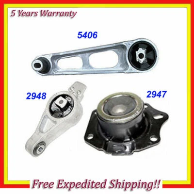 Juego de montaje de motor 3 2003-2005 para Dodge Neon 2,4 L con turboalimentado M422 Foto 1 de 4