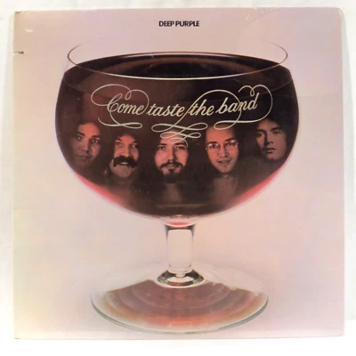 DEEP PURPLE ‎– Come Taste The Band  1975 1st US LP SEALED   Tommy Bolin - Image 1 of 2