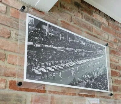 Double Panel Floating Acrylic Frame - Round Corners - Custom Size Available - Image 1 of 4