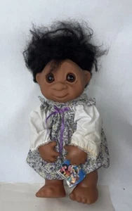 1979 GIANT LIVVY W/HANG TAG - 17" Dam Troll Doll - EXCELLENT - 5 Fingers - Picture 1 of 8