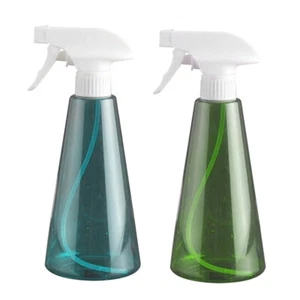 2 Pcs Empty Plastic Spray Bottles Cleaning Bottles Plant Empty Travel - Picture 1 of 12