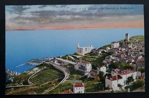 Undated France Postcard-La Turbie, General View Unused - Bild 1 von 2