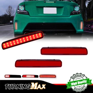 Red Lens 48-SMD LED Bumper Reflector Marker Lights For 2014 2015 2016 Scion tC - Picture 1 of 13
