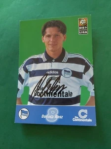 Hertha BSC Berlin , D. Wosz , Autogrammkarte, Fussball - Picture 1 of 2