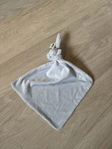 JELLYCAT BLUE BASHFUL BUNNY RABBIT COMFORTER/BLANKIE New - Picture 1 of 6