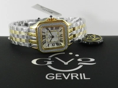 GV2 Gevril Women's Milan Diamond Dial Bracelet Watch, 27.5 mm - Image 1 of 4