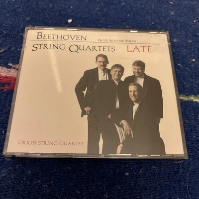 Orion String Quartet Late Beethoven Quartets 3 CDs Box SEALED Rare 2008 Koch Foto 1 de 4